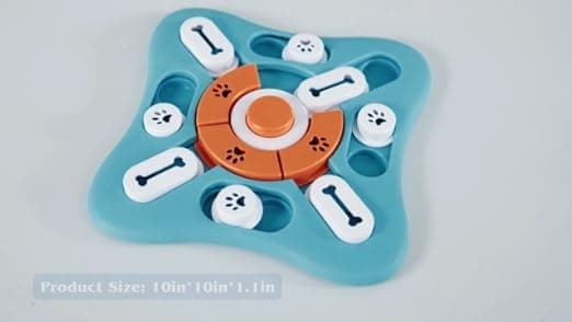 צעצוע חשיבה לכלב — Interactive Dog Treat Puzzle Toys for IQ Training & Mental Stimulating,Fun Slow 
