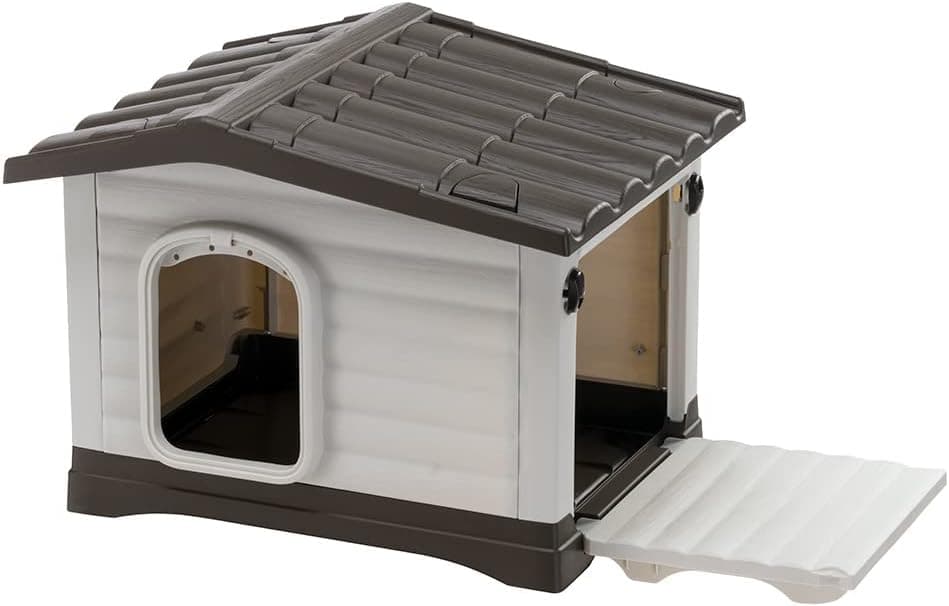 מלונה לכלב — Ferplast Outdoor Kennel, Dog House DOGVILLA 60 in Resistant 