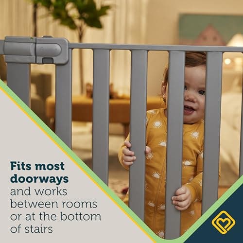 שער בטיחות לכלב — Safety 1st Baby Gate, Adjustable 29"-38" Wide, Pressure Mount | Walk Through Doo