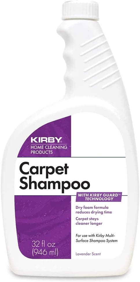 ניקיון לבית עם כלב — Kirby Shampoo &amp; Stain Carpet Shampoo-Rug Remover &amp; Odor Eliminator, Smel