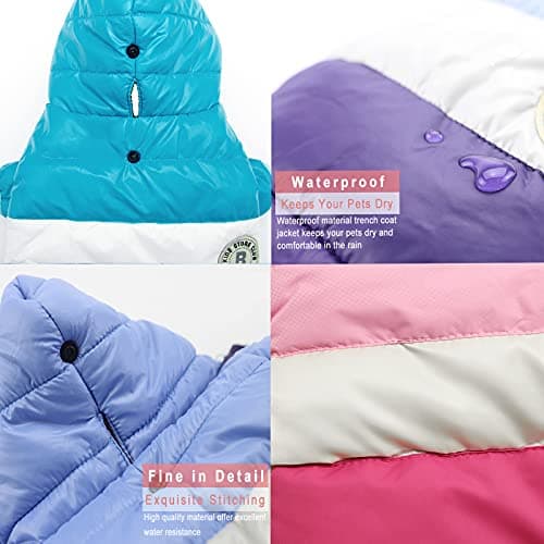 מעיל לכלב — Dog Vest Winter Coat for Small Dogs Boy Girls, Dog Down Jackets Puppy Hoodie Swe