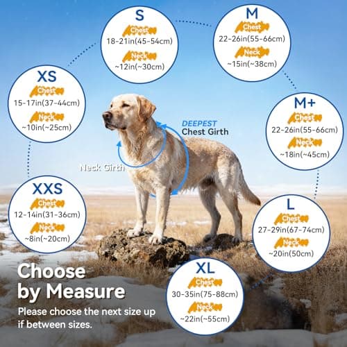 מעיל לכלב — VIVAGLORY Frostfit Dog Coat, Dog Jacket for Winter & Cold Weather, Warm Fluffy F