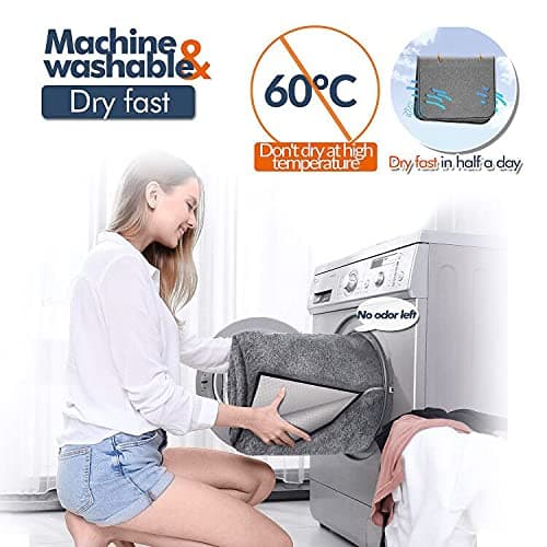 פד לכלב — Gimars Washable Pee Pads for Dogs 72"x72" Upgrade Thicker 5 Layers Heavy Absorbe