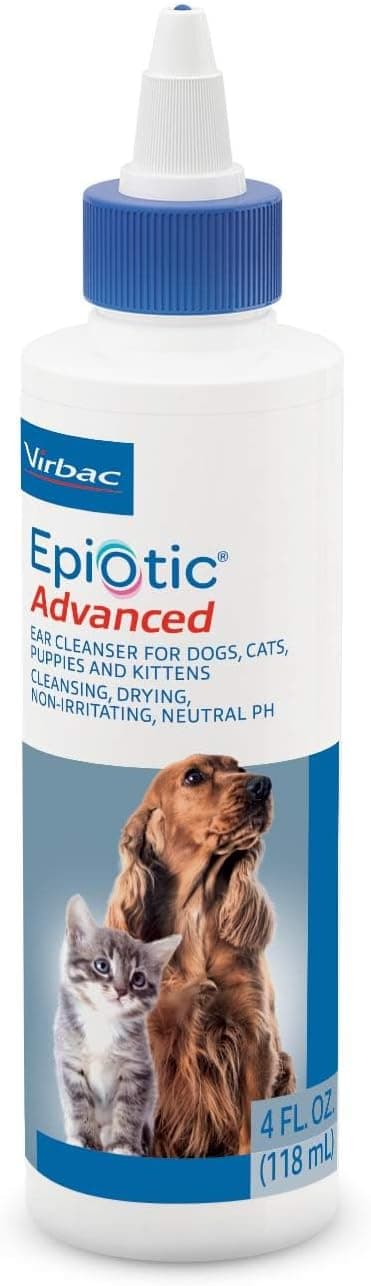 ניקיון לבית עם כלב — Virbac EPIOTIC® Advanced Ear Cleanser | Powerful and Gentle Cleanser For Dogs an