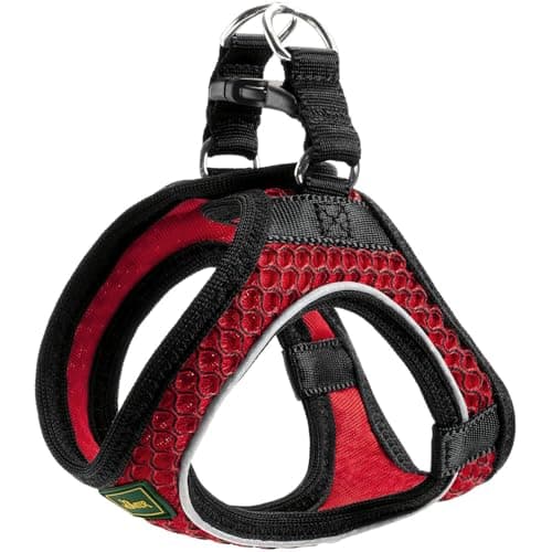 רתמה לכלב — HUNTER HILO COMFORT harness for small dogs, with mesh material and reflective el
