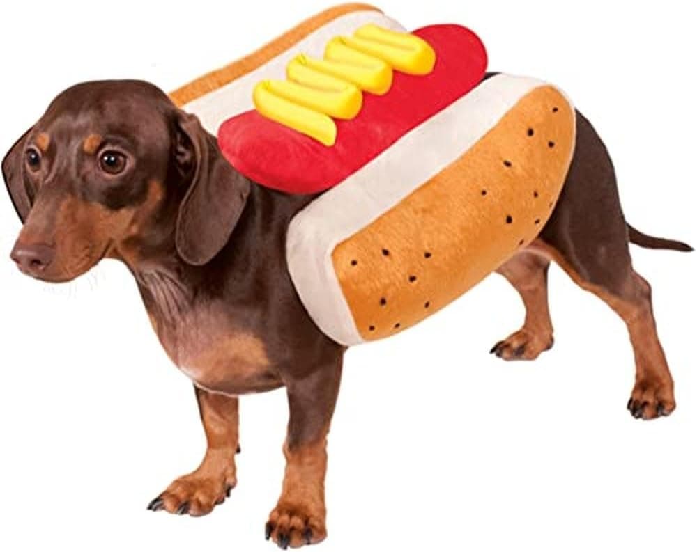 תחפושת לכלב — Rubies Hot Dog Pet Costume for Dogs or Cats, XL