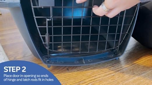 מלונה לכלב — Petmate Pet Porter Fashion Dog Kennel Plastic Crate for Pets 15-20 lbs, Pet Carr