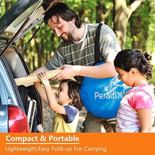 בריכה לכלב — Peradix Paddling Pool for Kids & Pets Infant Ball Pit Tent, Baby Beach Tent, Tod