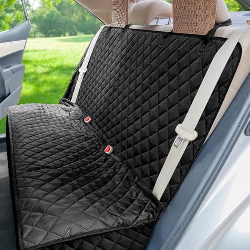 כיסוי רכב לכלב — PETICON Dog Car Seat Covers, Full Protection Front Seat Car Cover for Cars and N