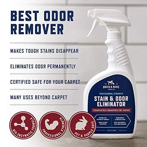 מוצר ניקיון לכלב — Rocco & Roxie Pet Stain & Odor Eliminator Carpet Cleaning Bundle - Enzymatic Uri