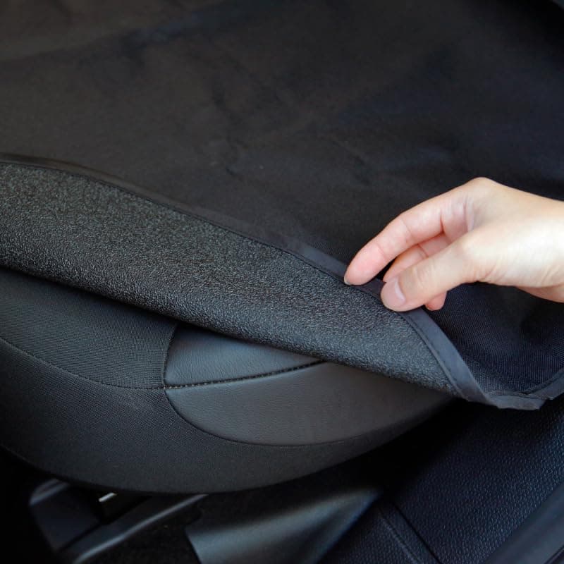 כיסוי רכב לכלב — 3D MAXpider Custom Fit Seat Defender Bench Seat (Black) Universal Car Seat Cover