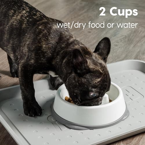 מיכל מזון לכלב — IRIS USA 30 lbs & 11 lbs Airtight Dog Food Storage Container Combo with Scoop & 