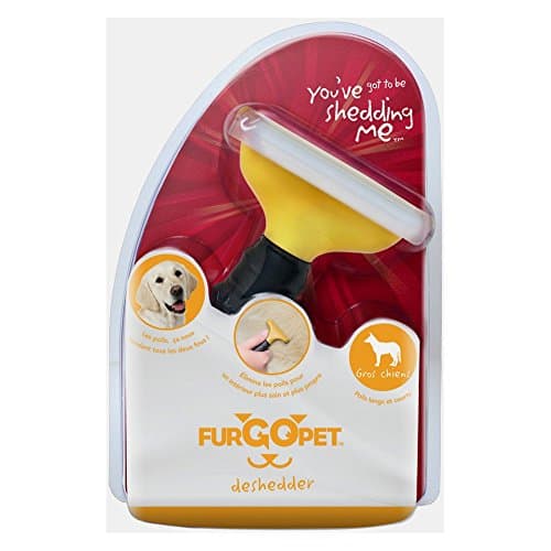 מברשת טיפוח לכלב — Fur Go Pet 00209 Large Dog FurGoPet Deshedder Tool