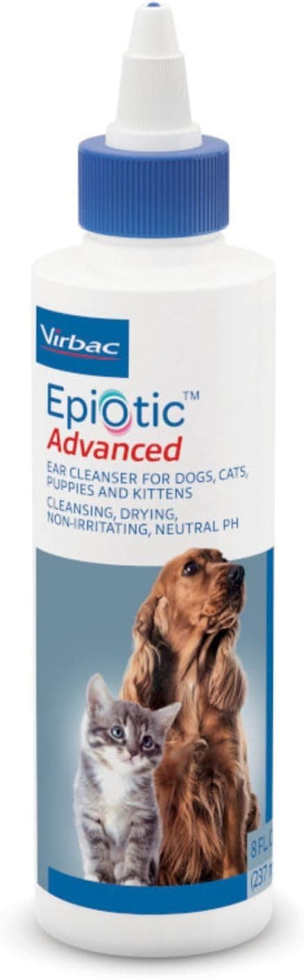 ניקיון לבית עם כלב — Virbac EPIOTIC® Advanced Ear Cleanser | Powerful and Gentle Cleanser For Dogs an