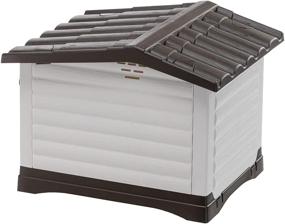 מלונה לכלב — Ferplast Outdoor Kennel, Dog House DOGVILLA 60 in Resistant 
