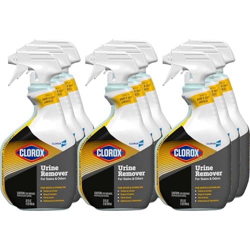 מוצר ניקיון לכלב — CloroxPro Urine Remover for Stains and Odors Spray, 32 Ounces (Package May Vary)