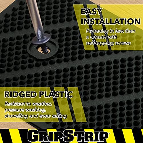 מדרגות לכלב — GripStrip Stair Treads for Wooden Steps, Non Slip Stair Grips for Outdoor or Ind