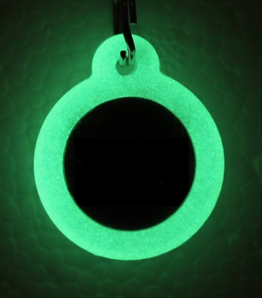 תג שם לכלב — Double Sided Laser Etched Stainless Steel Pet ID Tag for Dog and Cat Engraved an