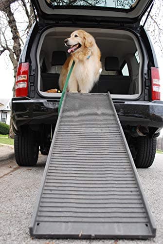 מדרגות לכלב — Petstep Original Folding Pet Ramp, Khaki/Beige