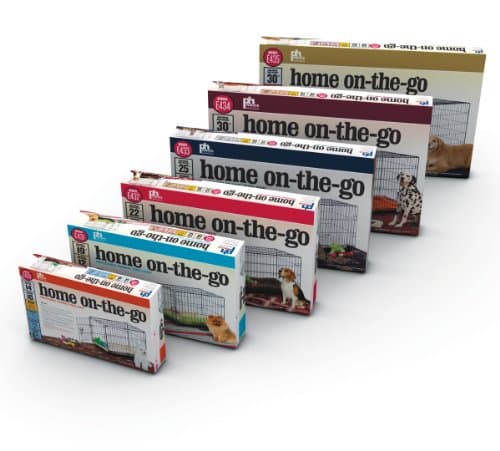 כלוב לכלב — Prevue Pet Products Home On-The-Go Single Door Dog Crate - Extra Large Collapsib