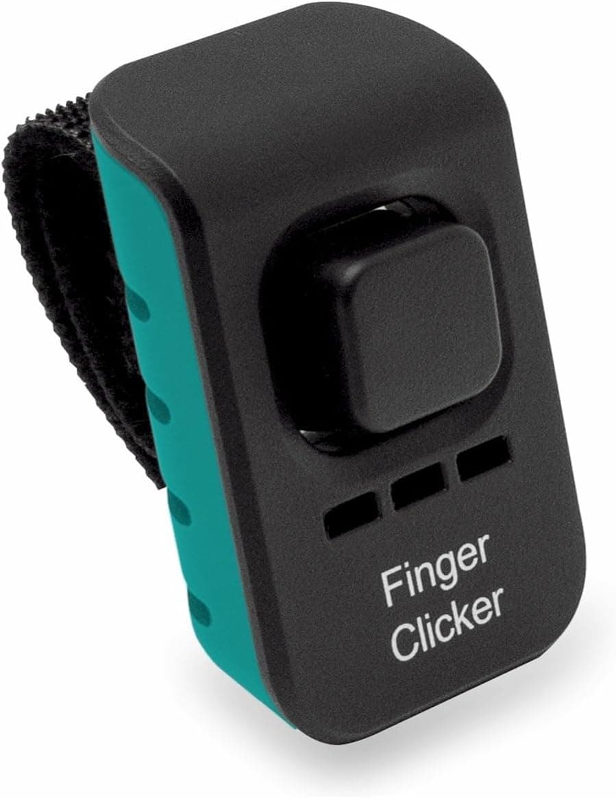 עזר אילוף לכלב — Educator Dog Training Finger Clicker with Audible Sound for Positive Reinforceme