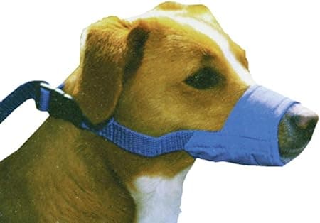 מחסום פה לכלב — Four Flags Quick Muzzle Animal Muzzle Blue