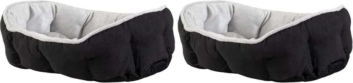 מיטה לכלב קטן — Petmate Oval Sleeper Small Dog Bed, 19 x 14in, for Small Bre