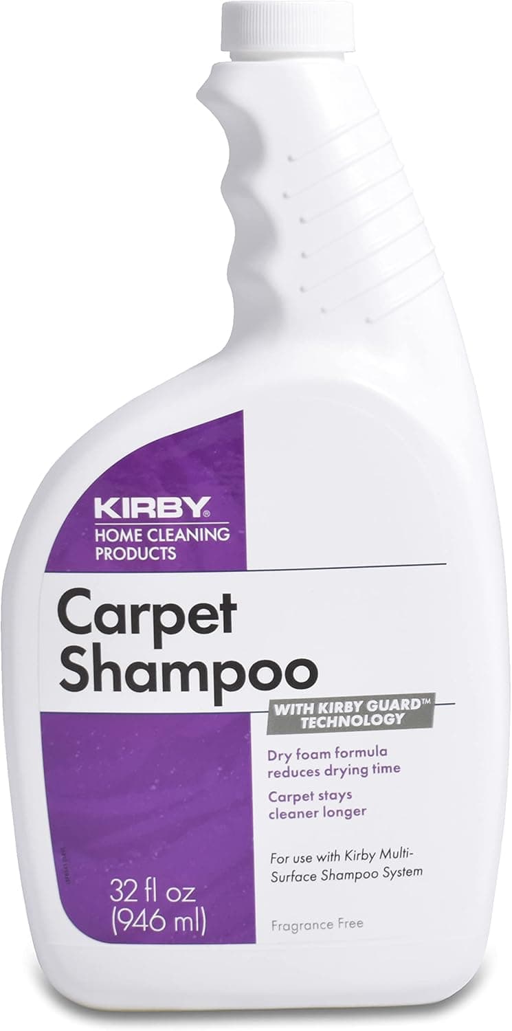 ניקיון לבית עם כלב — Kirby Shampoo &amp; Stain Carpet Shampoo-Rug Remover &amp; Odor Eliminator, Smel