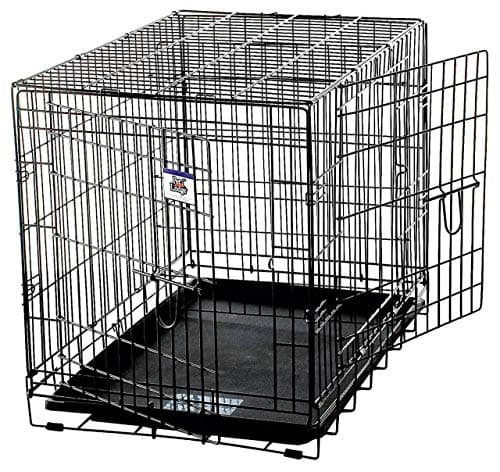 כלוב לכלב — Pet Lodge® Wire Dog Crate | Small Pet Carrier | Easy to Clean | Multi-Functional