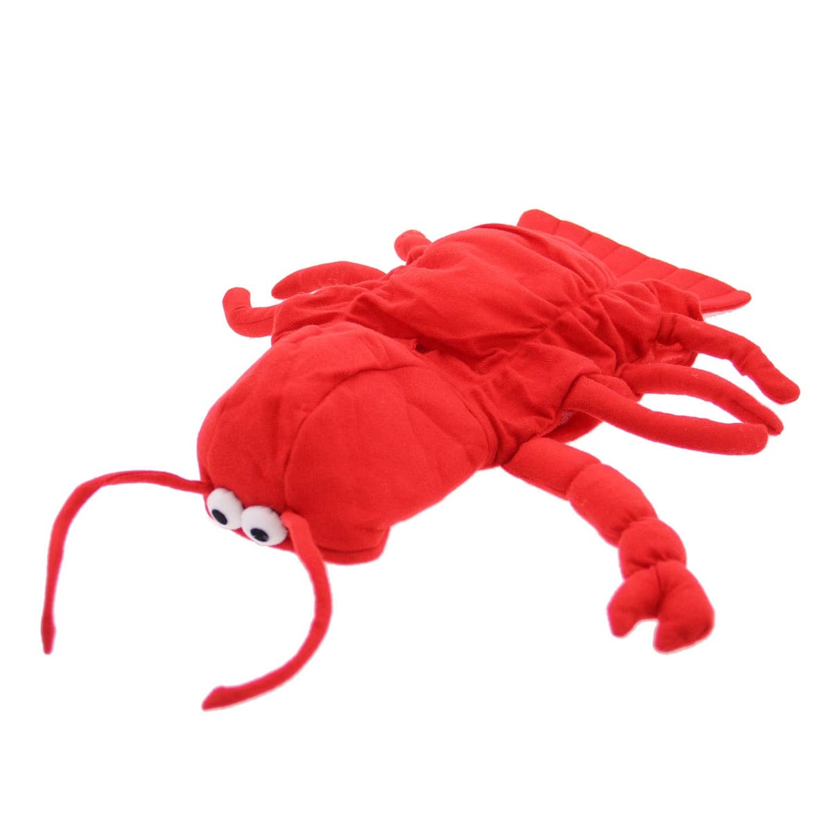 תחפושת לכלב — Casual Canine Lobster Paws Dog Costume, Small (fits lengths up to 12"), Red-Oran