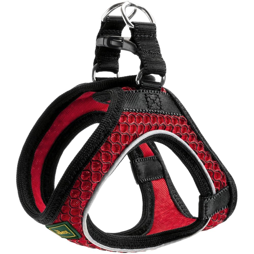 רתמה לכלב — HUNTER HILO COMFORT harness for small dogs, with mesh material and reflective el