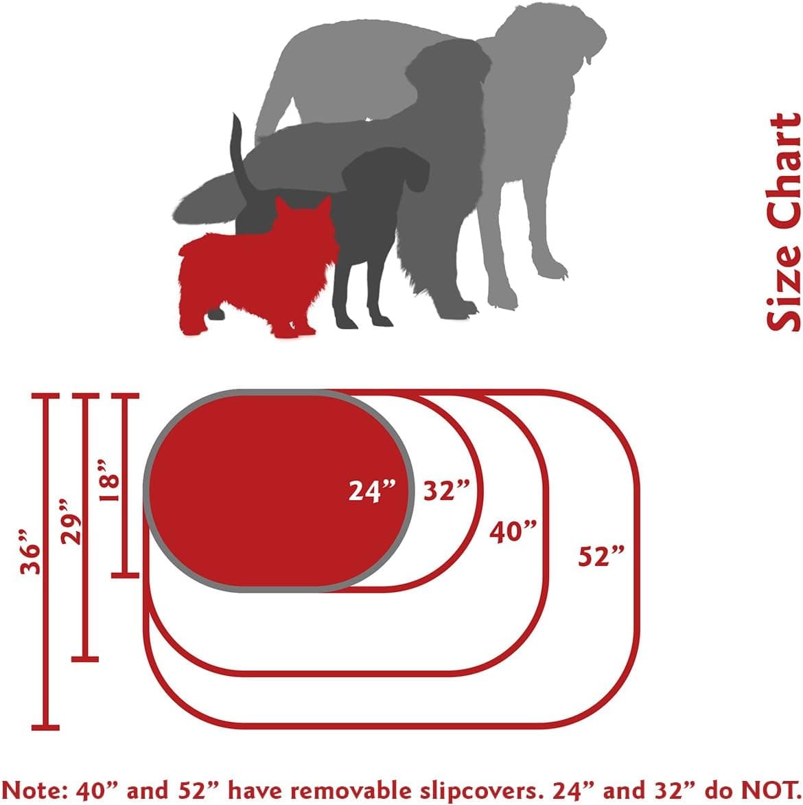 מיטה לכלב קטן — Majestic Pet 24 Inch Suede Calming Dog Bed Washable – Cozy S