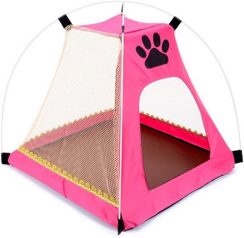 מלונה לכלב — Pet Tent Portable Folding Dog Cat House Bed Tent Waterproof 