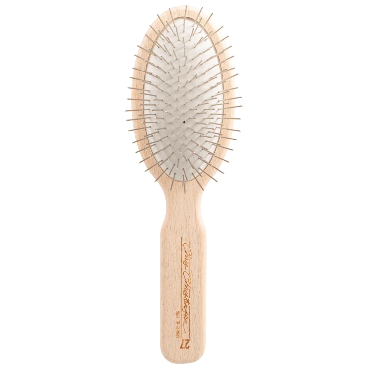 מברשת טיפוח לכלב — Chris Christensen Dog Brush, 27 mm Oval Pin Brush, Original Series, Groom Like a