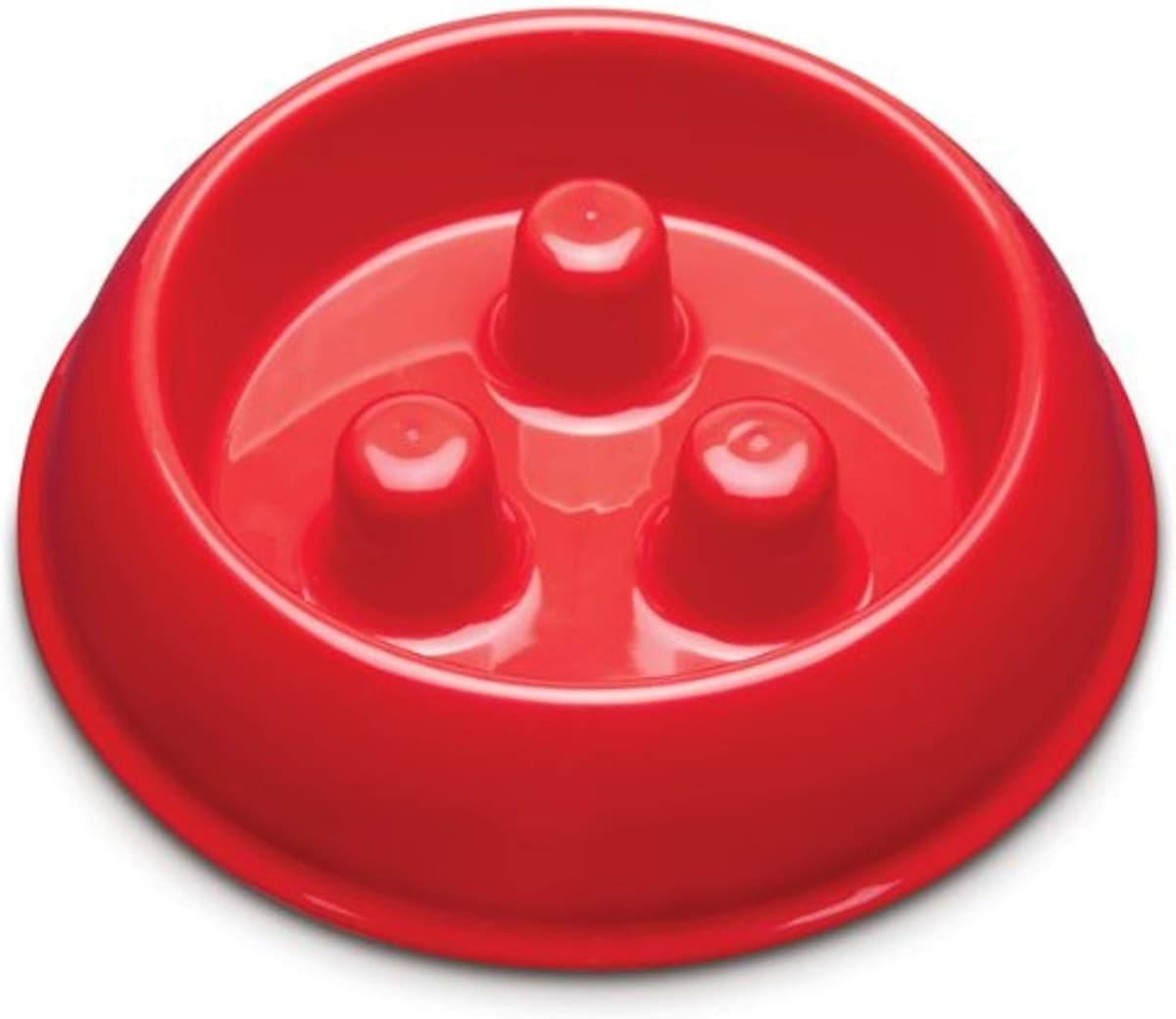 קערת האכלה לכלב — Brake-Fast Dog Food Slow Feed Bowl - Medium Blue