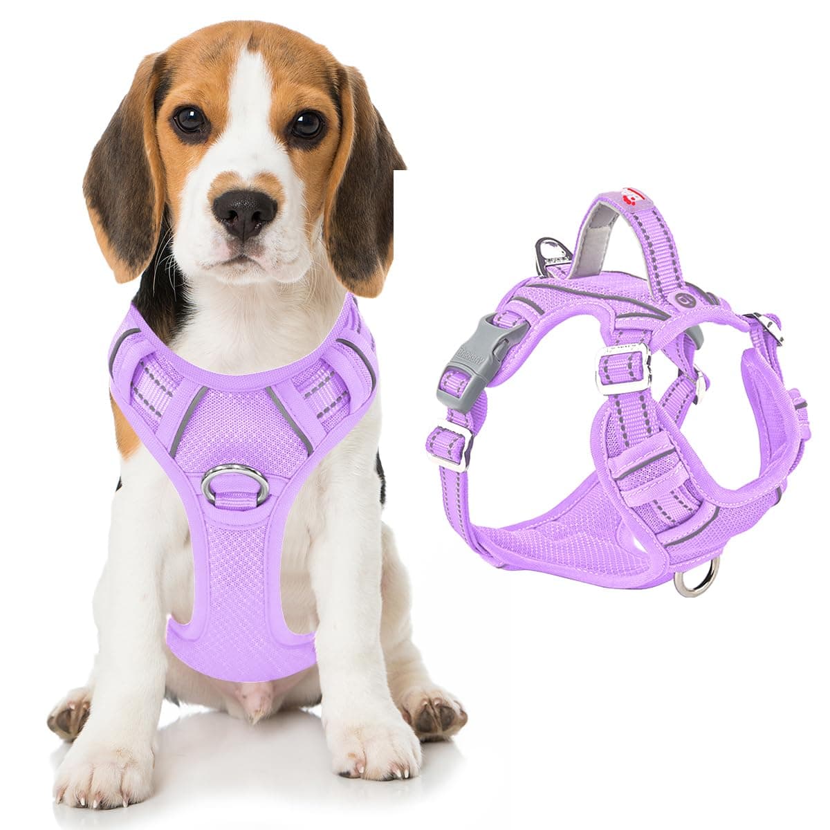 רתמה לכלב — BARKBAY Dog Harness No Pull with ID Tag Pocket - Heavy Duty, Reflective, Easy Co