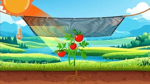 מלונה לכלב — Royal Shade50% Black Shade Cloth 16FT x 24FT Mesh Tarp with Grommets for Garden 