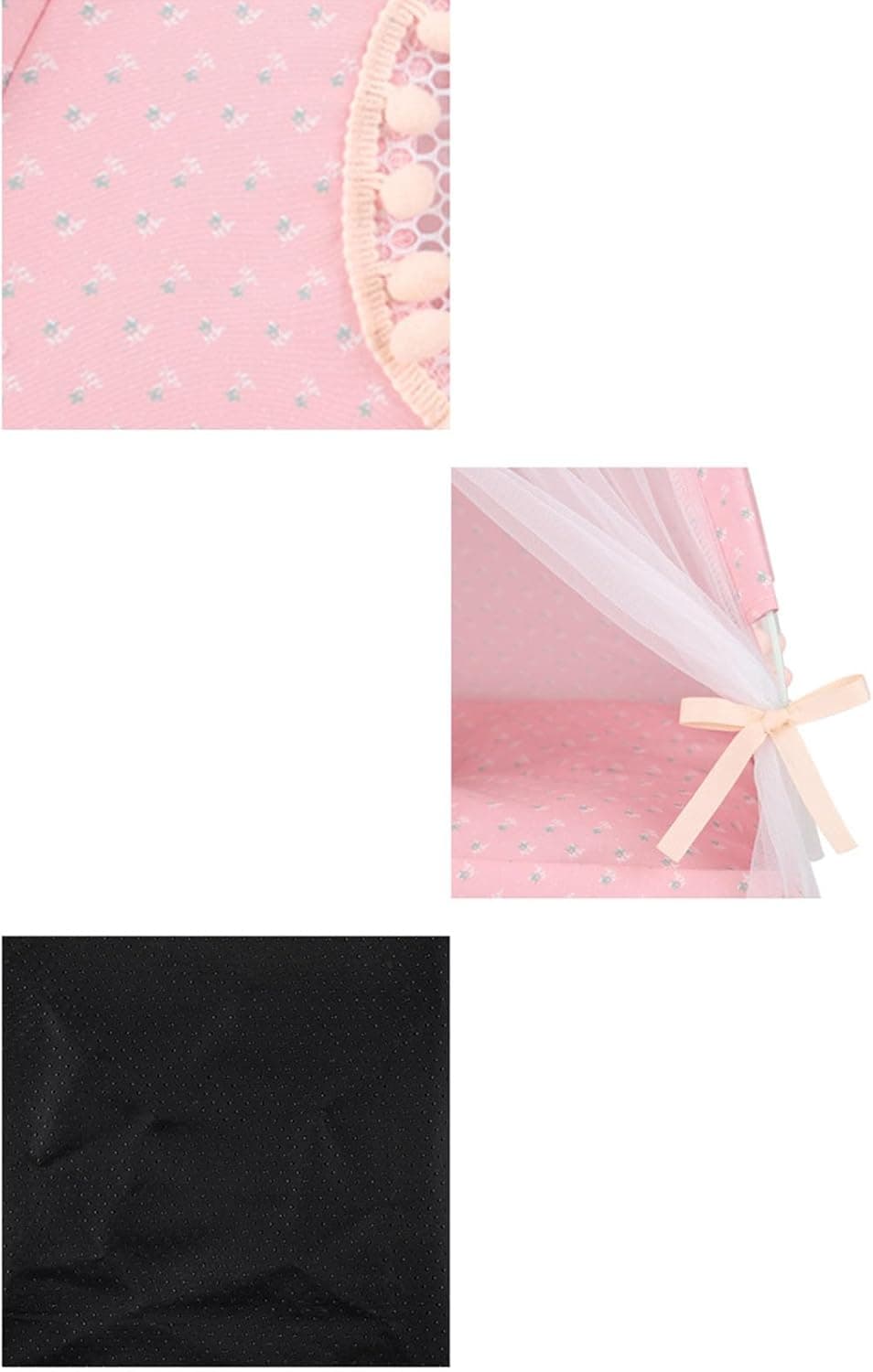 מלונה לכלב — Pet Tent House Dogs Bed Portable Removable Puppies Cat Indoo