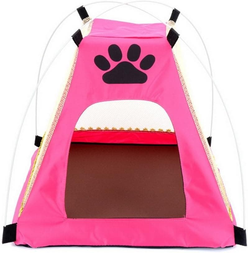 מלונה לכלב — Pet Tent Portable Folding Dog Cat House Bed Tent Waterproof 