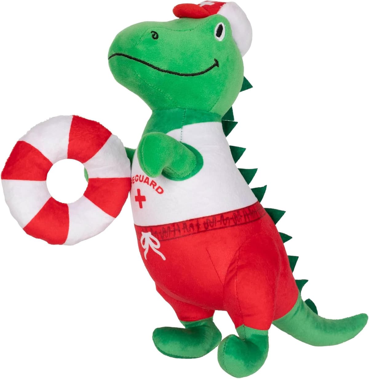 צעצוע לכלב — Fringe Studio Plush Dog Toy with Squeaker, Surf’S Up, Dude! PetShop Collection (