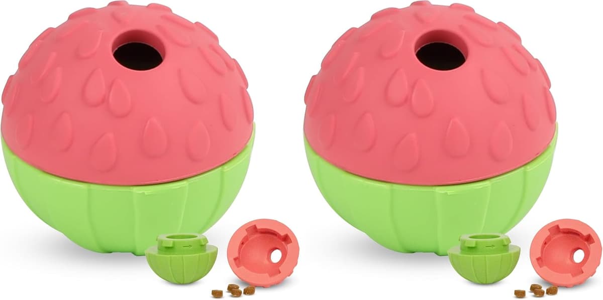 עזר אילוף לכלב — Brightkins Tough &amp; Tumble 2-Piece Watermelon, Enrichment Puppy Essentials, D