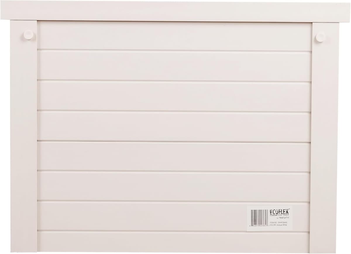 קערת האכלה לכלב — New Age Pet® ECOFLEX® Elevated Dog Feeder with 2 Stainless Steel Bowls and Slidi