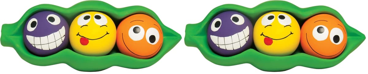 צעצוע חשיבה לכלב — Multipet Three Peas in A Pod (Pack of 2)