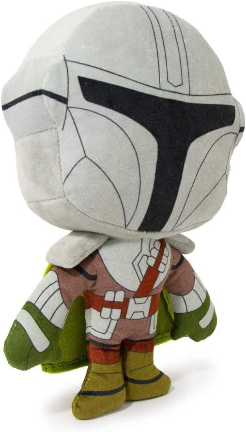 צעצוע לכלב — Dog Toy, Mandalorian, Plush Squeaker Star Wars The Mandalorian Standing Pose