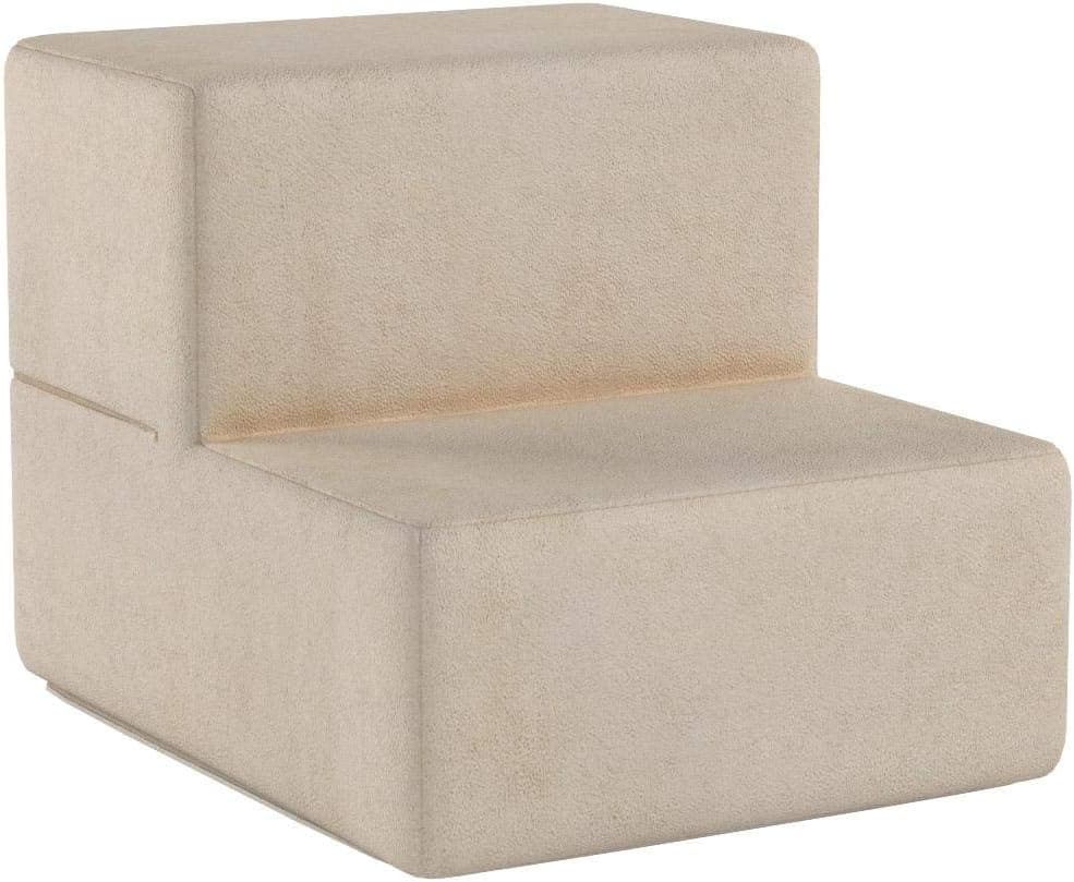 מדרגות/רמפה לכלב — ZINUS Foam 13 Inch 2-Step Step Pet Stairs / Pet Ramp for Cat