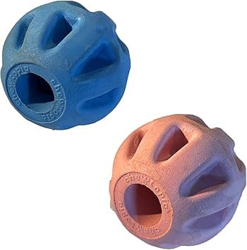 צעצוע חבל/כדור לכלב — Dog Treat Ball Toy - Soft and Ideal for Tying Rope or Adding Treats