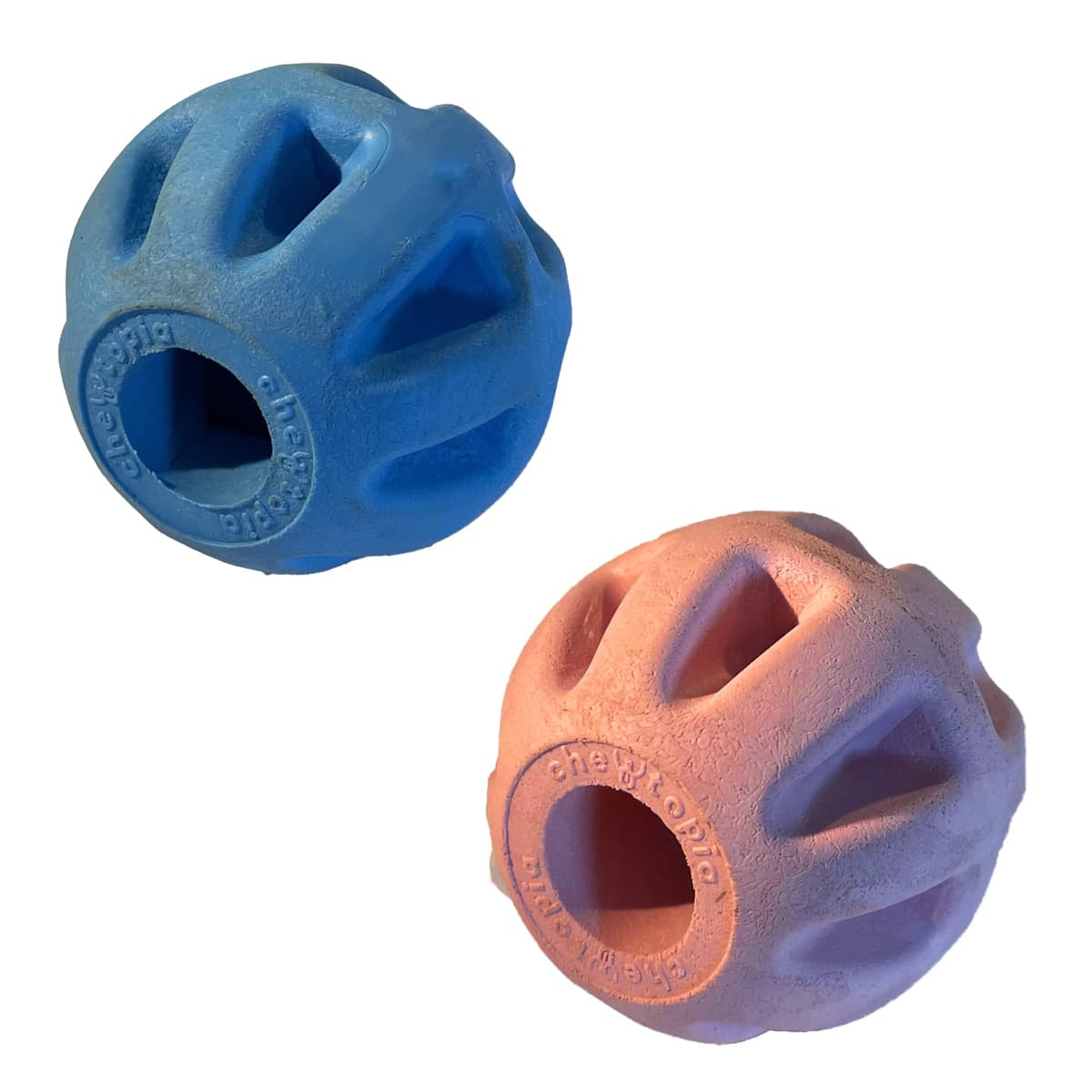 צעצוע חבל/כדור לכלב — Dog Treat Ball Toy - Soft and Ideal for Tying Rope or Adding Treats