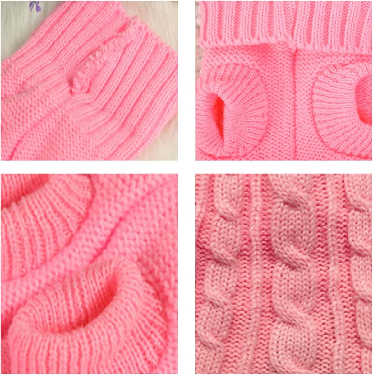 ביגוד לכלב — Dog Sweaters for Small Dogs, Pet Sweaters Classic Knitwear W