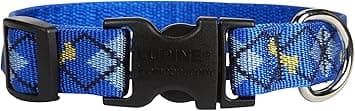 קולר לכלב — LupinePet Originals 3/4" Dapper Dog 13-22" Adjustable Collar for Medium and Larg