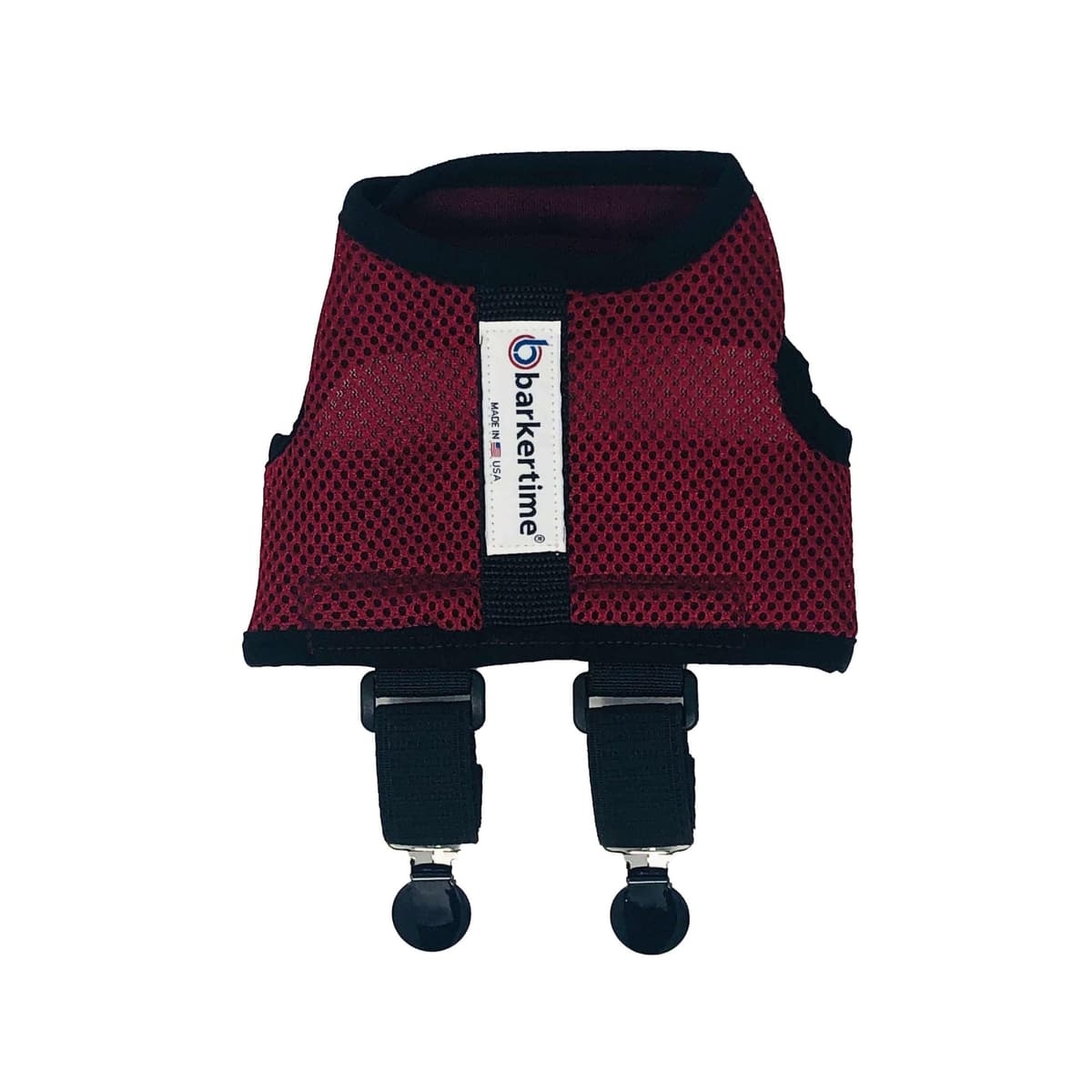 חיתול לכלב — Dog Diaper Suspender Harness - Burgundy Mesh Diaper Suspender Harness to Keep Do